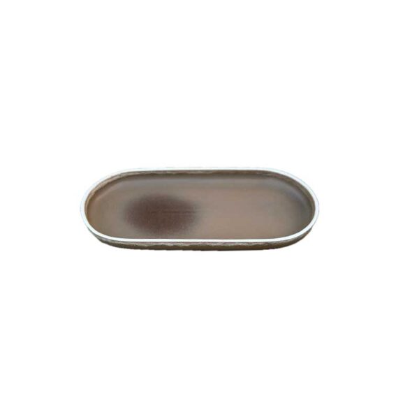 Brown Oval Platter